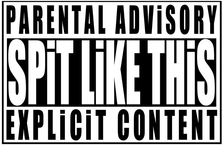 Here's a twist to the “Parental Advisory” logo about warning parents.