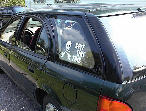 vince's SPiT LiKE THiS decal!